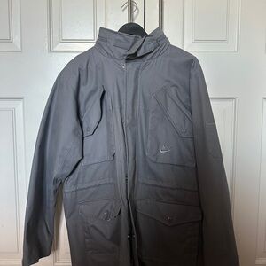 VTG Nike Gray Men's Field Jacket Medium